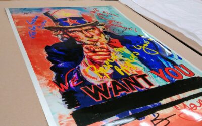 Cubs Fans Frame Maddon Art Print