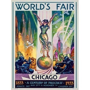 World's Fair Spirit of Chicago By Glen Scheffer. Designed in 1933 for the Century of Progress.