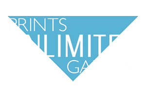 Prints Unlimited Gallery Square with white - Logo